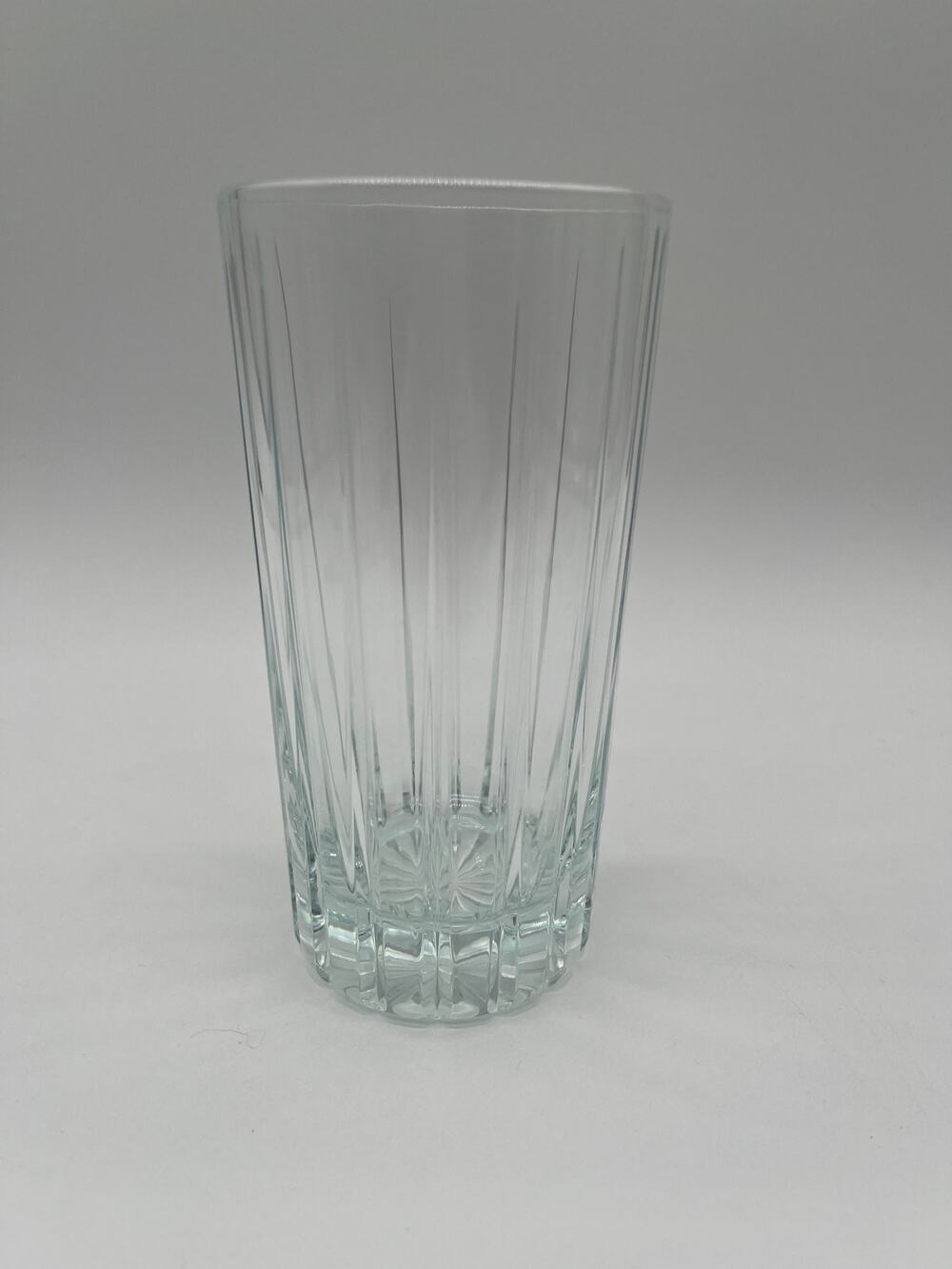 Baccarat Harmonie Crystal Classic Drinkware Paneled Tapered Highball Tumbler 6"